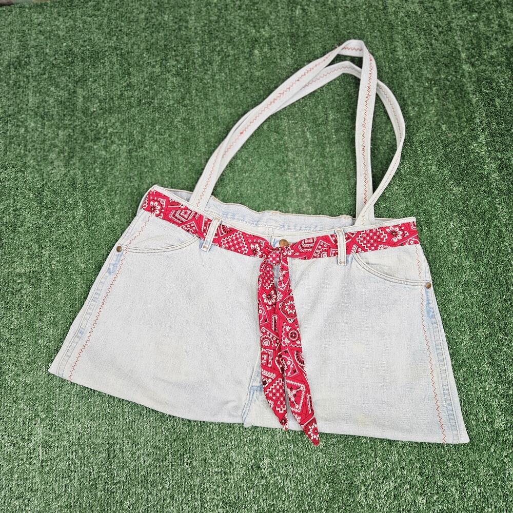 Wrangler Bandana Jean Purse - Handbag - Denim Purse - Western Jean Purse